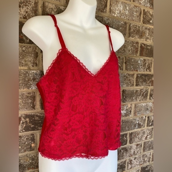 Vintage Victoria Secret Golden Label Lace Camisole Slip Top Size Medium - Picture 3 of 9